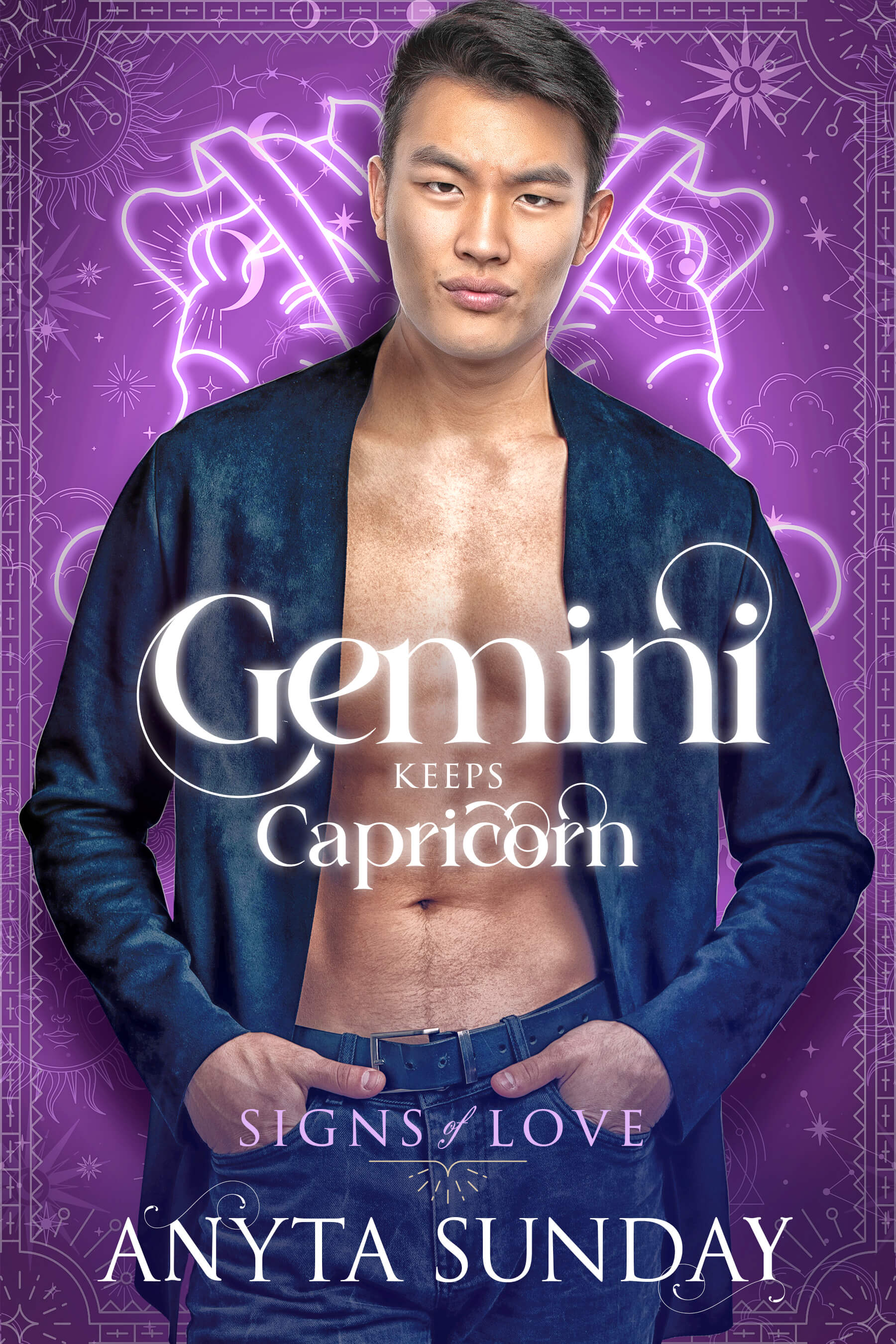 Gemini Keeps Capricorn Cover Image - Gay Romance by Anyta Sunday