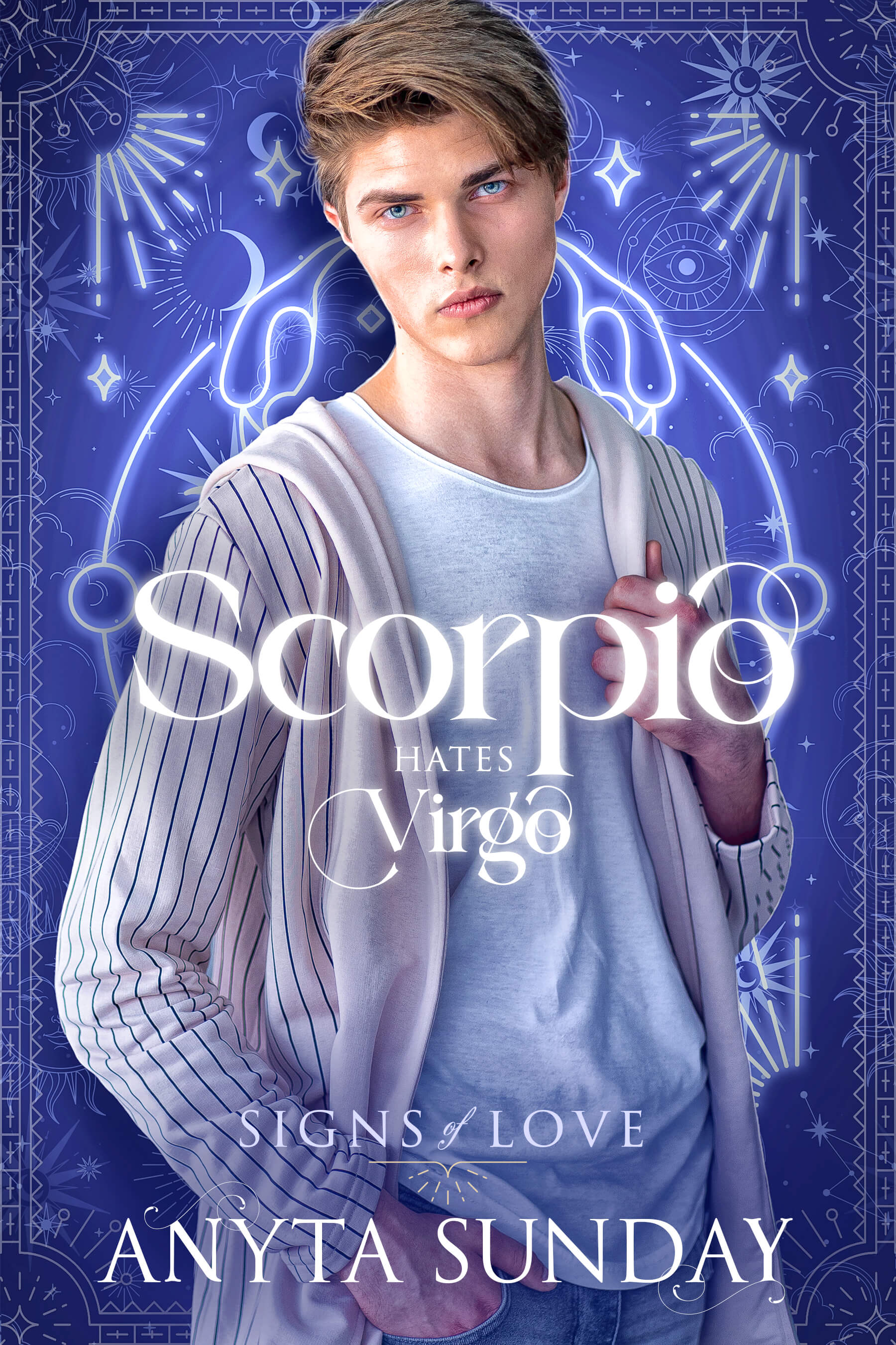 Scorpio Hates Virgo Cover Image - Gay Romance by Anyta Sunday
