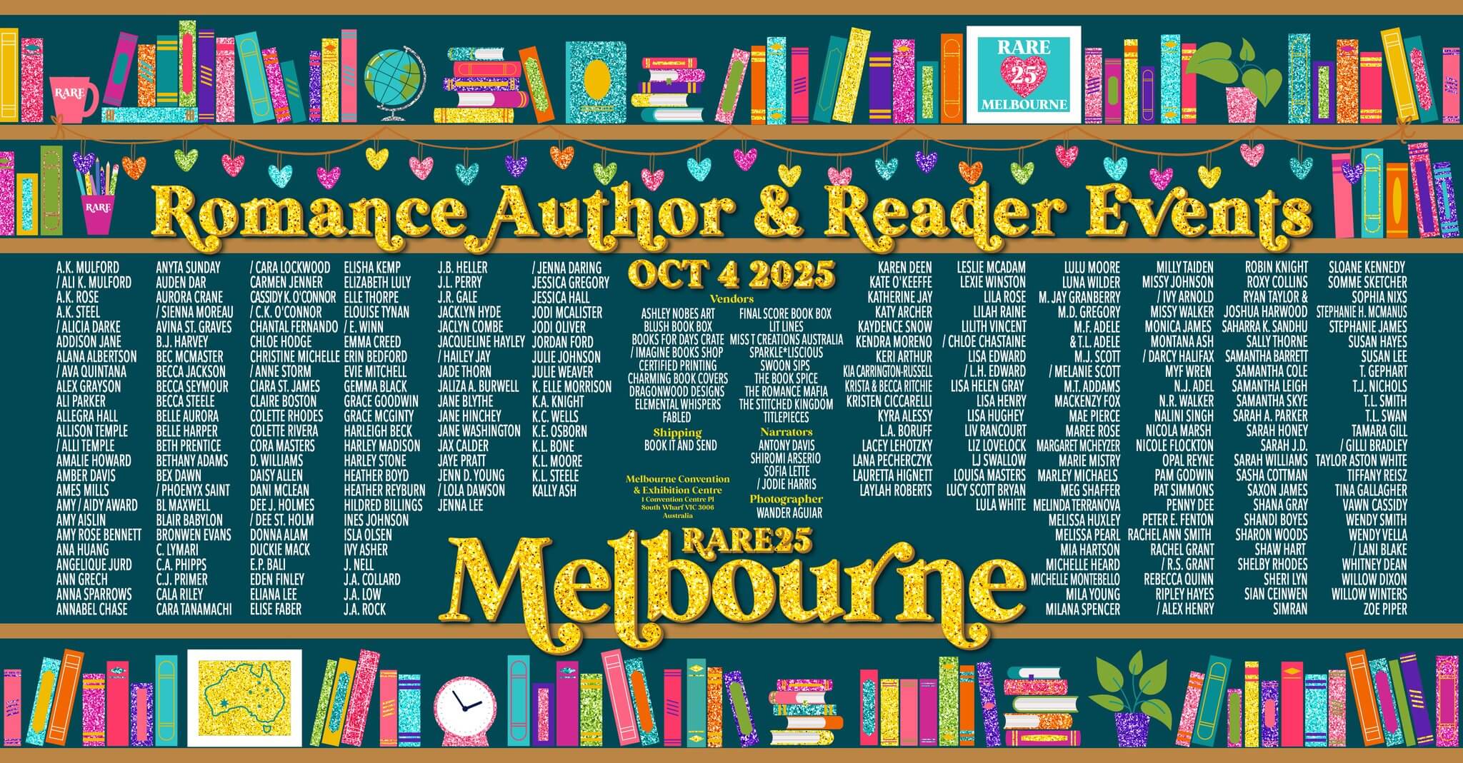 rare 25 Melbourne meet Anyta Sunday and get your signed paperbacks